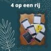 4 tafels op een rij