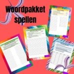 Woordpakket spellen